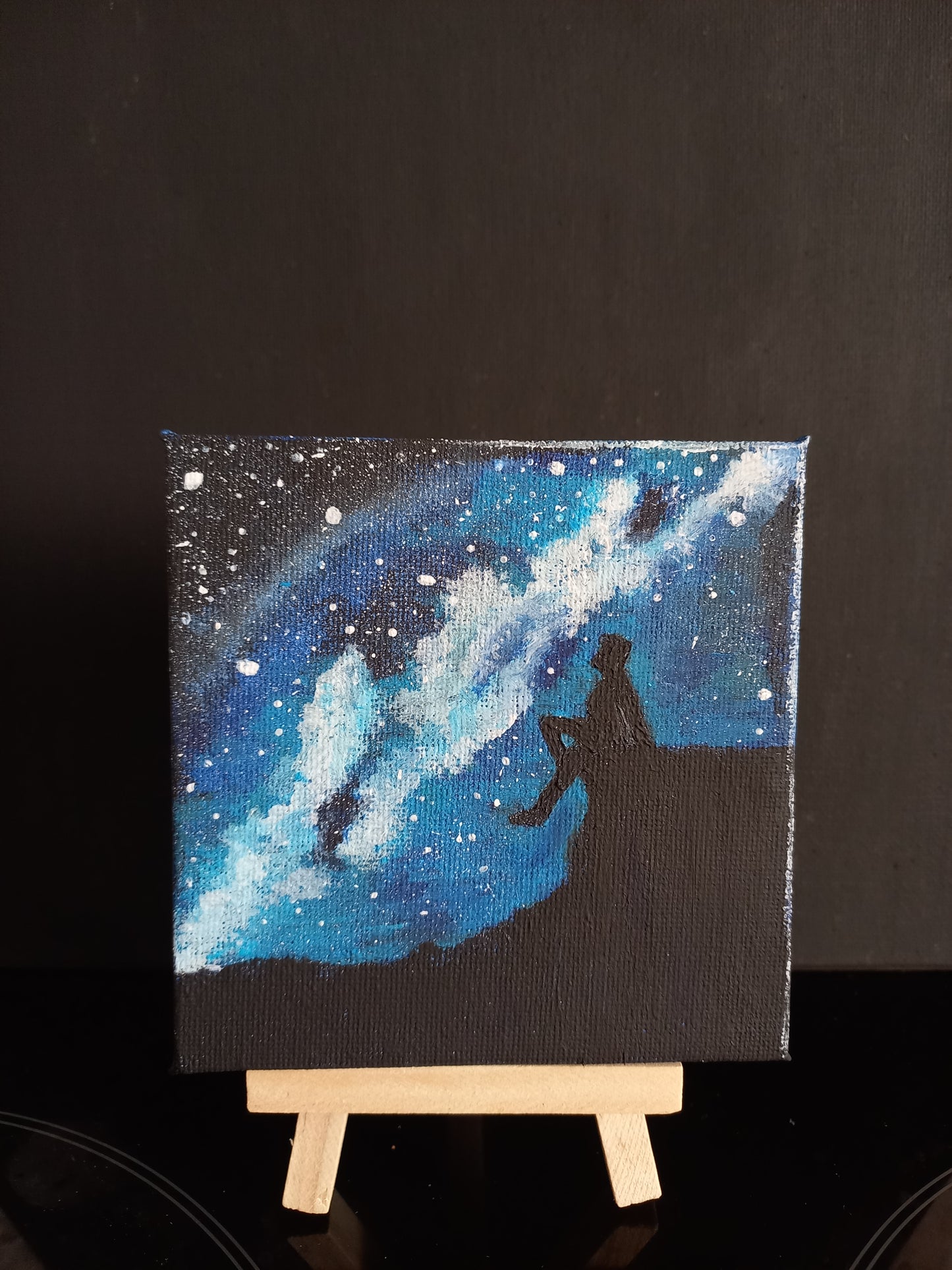 Πίνακας σε καμβά 10x10εκ. - CLEAR SKY