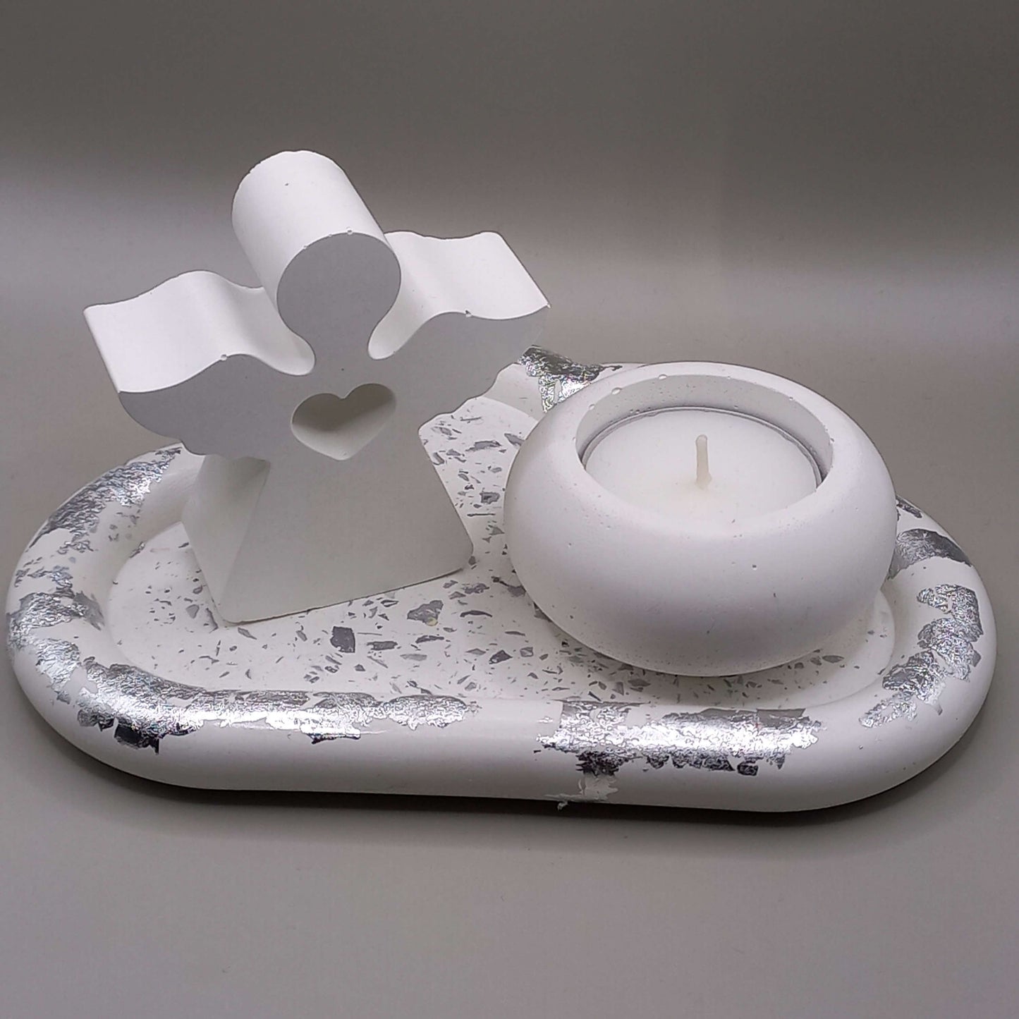 Δίσκος "Cloud" - ΛΕΥΚΟ (terrazzo12)