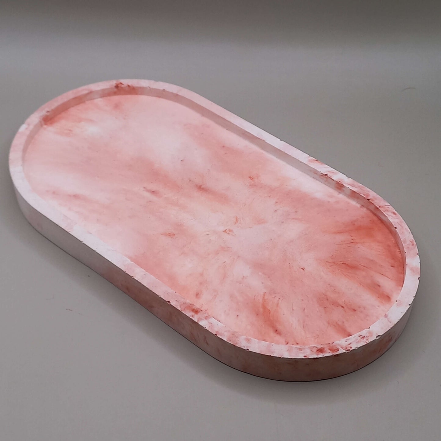 Δίσκος "Oval" - ΛΕΥΚΟ/ΚΟΚΚΙΝΟ