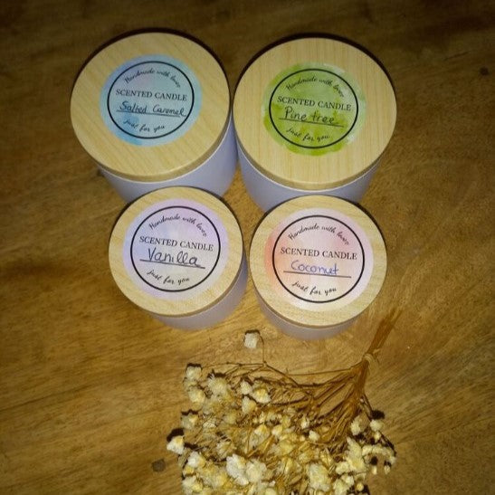 (CA): Αυτοκόλλητες ετικέτες κεριών (12τμχ)