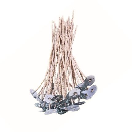 (CA): Φυτίλια ECO, κερωμένα, με βάση (ECO4-10εκ.)