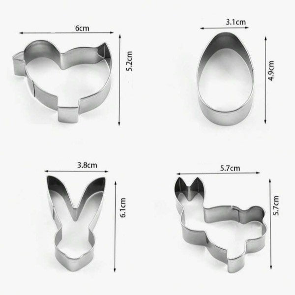 (CL): Κουπάτ Πασχαλινά (σετ 4τμχ)