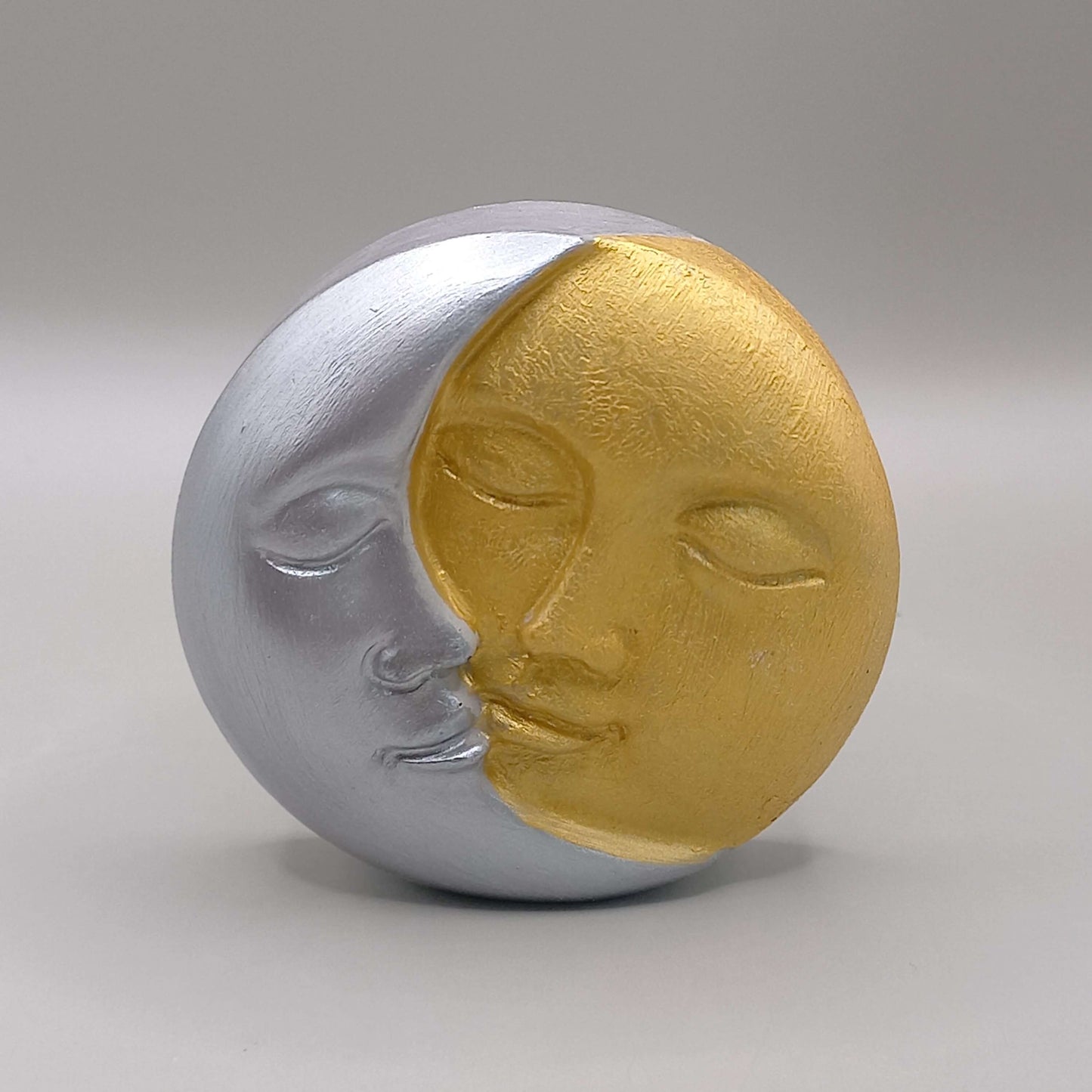 Διακοσμητικό "Moon" - ΧΡΥΣΟ/ΑΣΗΜΙ-ΜΑΥΡΟ