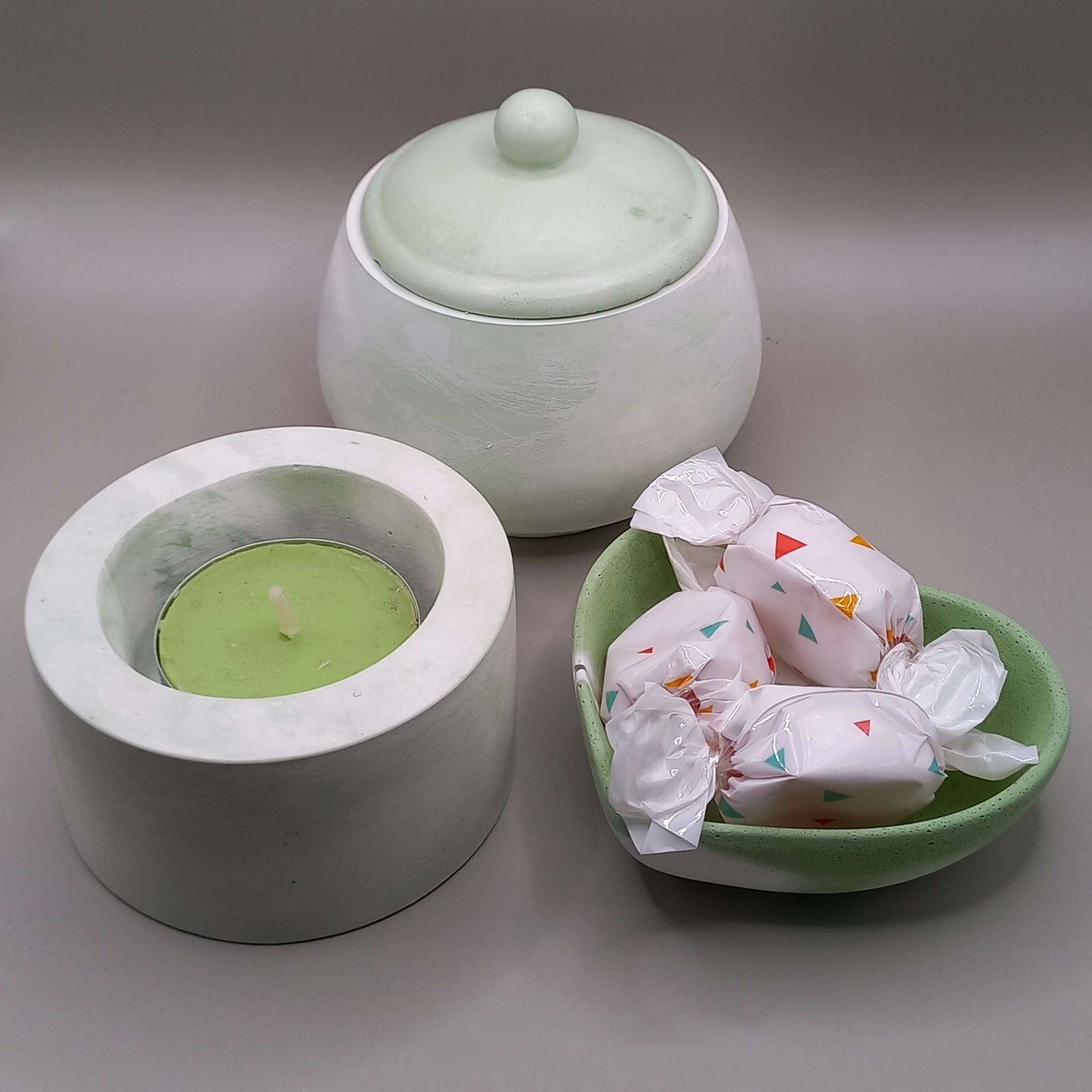 Μπωλ "Heart" - ΠΡΑΣΙΝΟ/ΛΕΥΚΟ