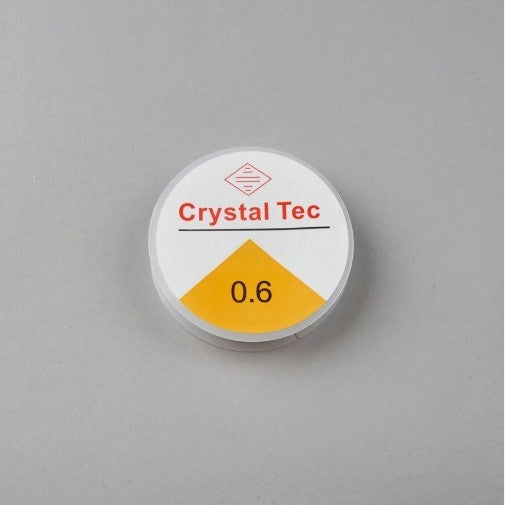 (JW): Ελαστικό διαφανές κορδόνι (ρολό 13μ.)