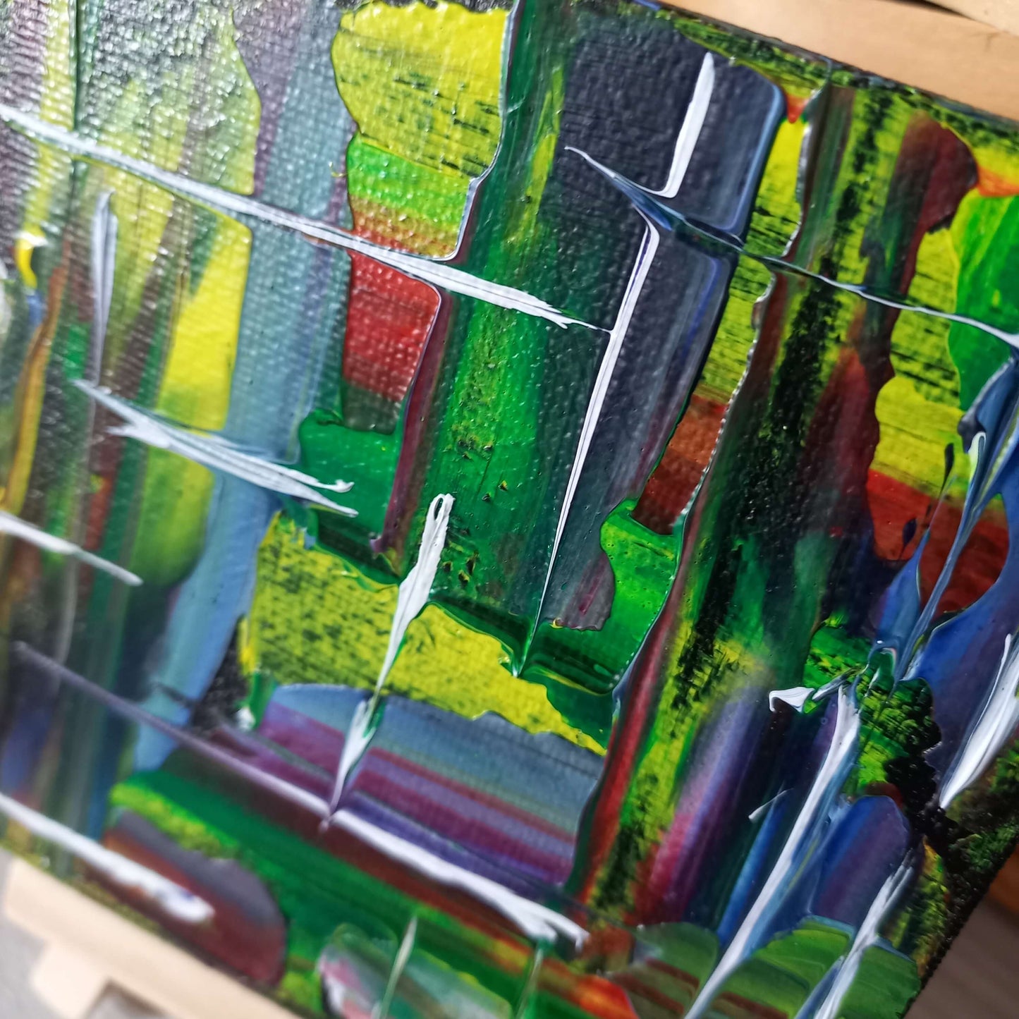 Πίνακας σε καμβά 10x10εκ. - ABSTRACT_1