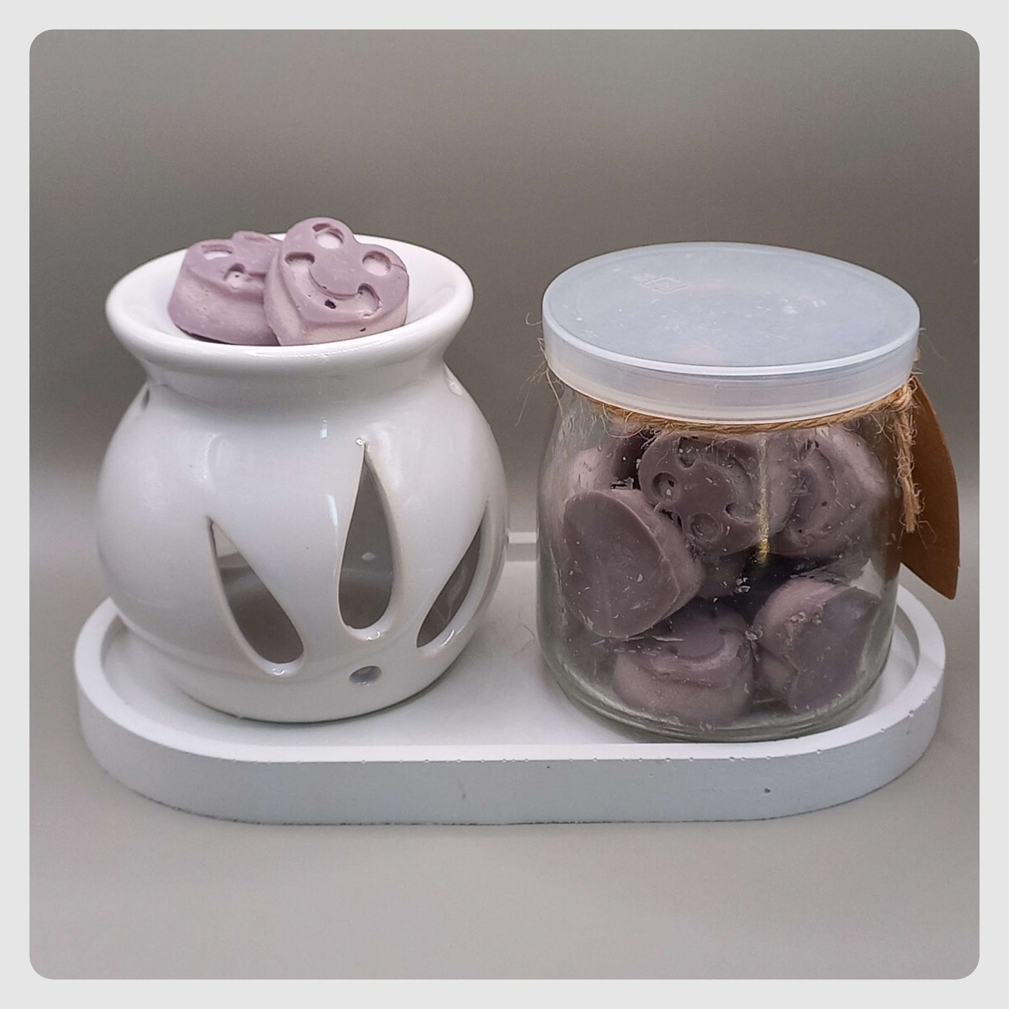 Καυστήρας για wax melts & έλαια (ΛΕΥΚΟ)