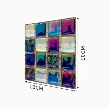 (ST): Αυτοκόλλητα "πλακάκια" Mosaic_3 (σετ 5τμχ)