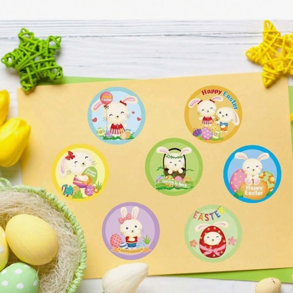 (ST): Αυτοκόλλητα "Bunnies_2" (50τμχ)