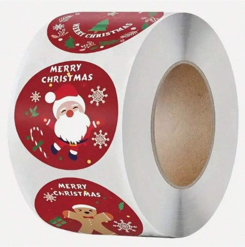 (ST): Αυτοκόλλητα "XMAS" (50τμχ)