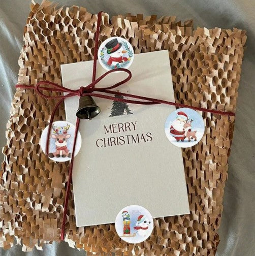 (ST): Αυτοκόλλητα XMAS (50τμχ)