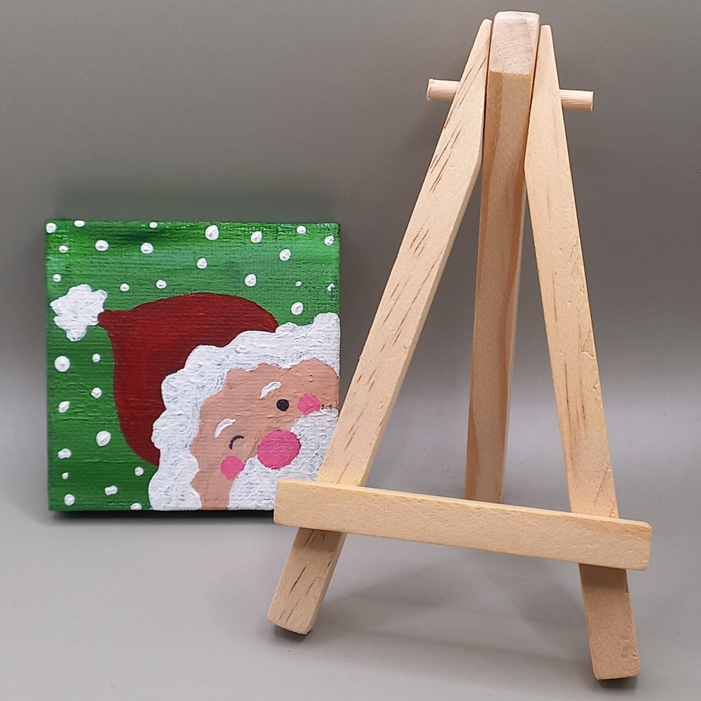 Πίνακας σε καμβά 6,5x6,5εκ. - XMAS