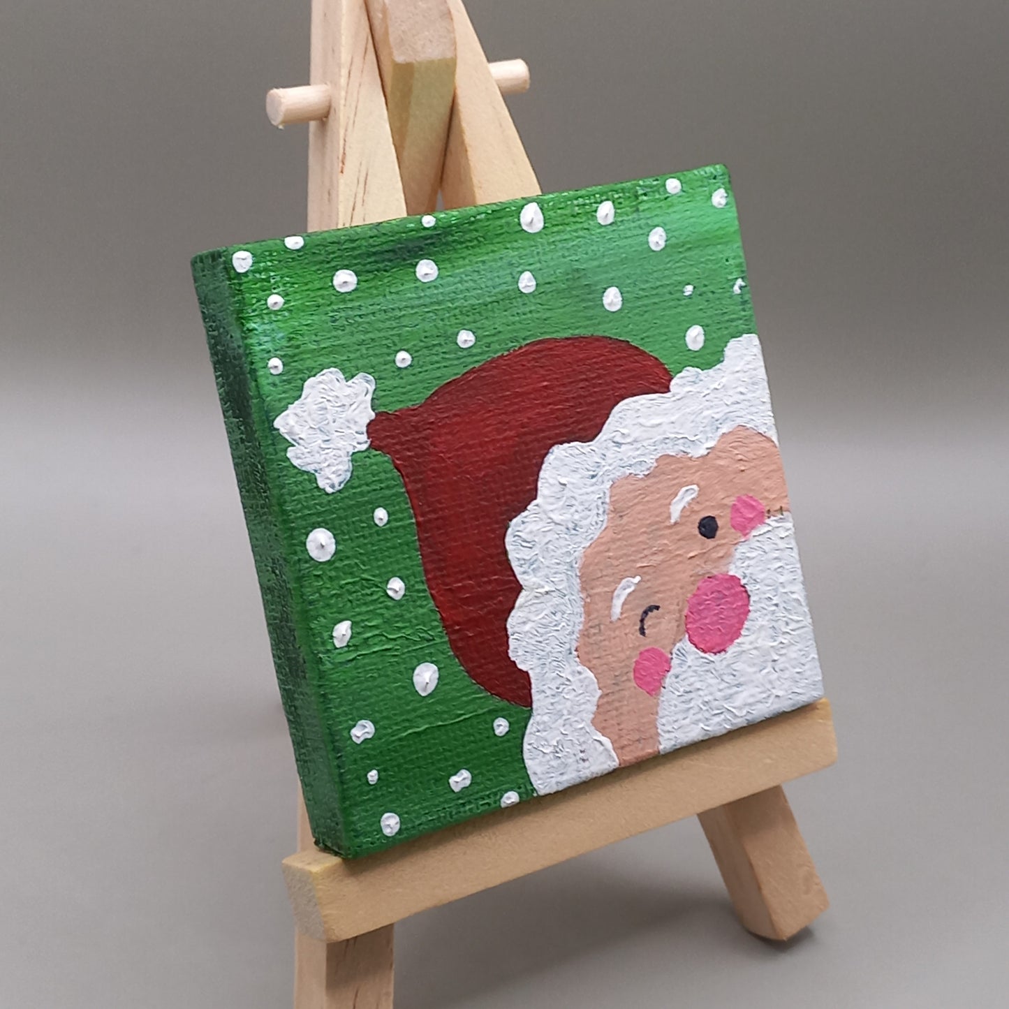 Πίνακας σε καμβά 6,5x6,5εκ. - XMAS