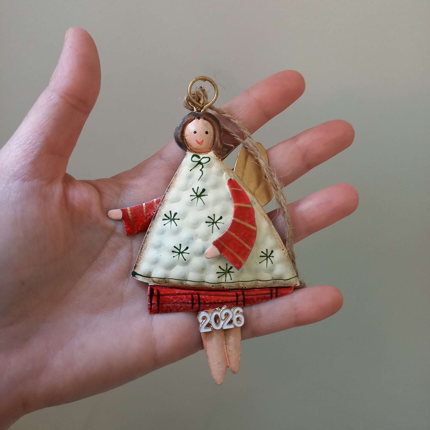 Γούρι 2026~Αγγελάκια μεταλλικά (3 επιλογές)