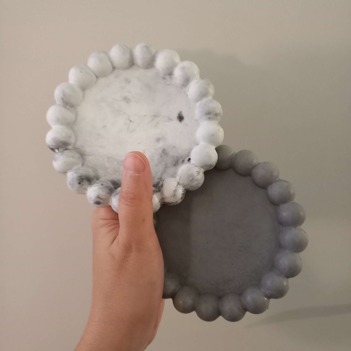 Σουβέρ "Bubbles" - ΣΤΡΟΓΓΥΛΟ (Σετ 2τμχ)