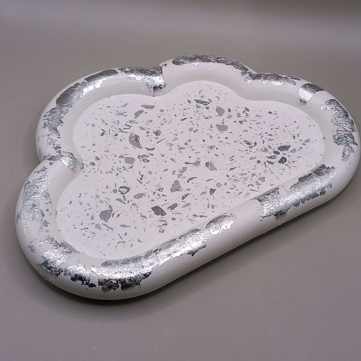 Δίσκος "Cloud" - ΛΕΥΚΟ (terrazzo12)