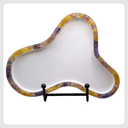 Δίσκος "Splash" - ΛΕΥΚΟ/ΥΓΡΟ ΓΥΑΛΙ