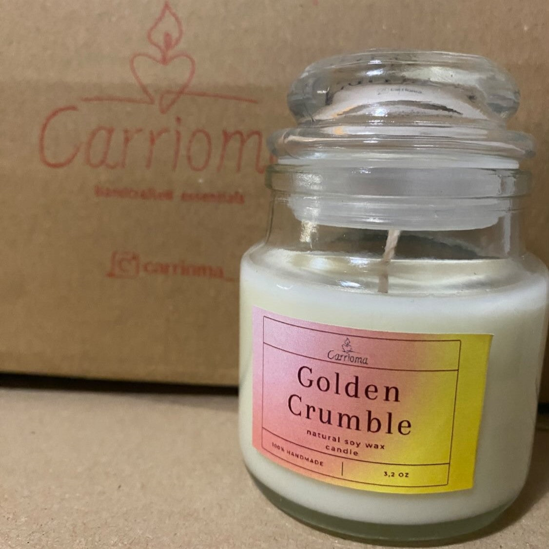 Αρωματικό κερί σόγιας 80gr (17 επιλογές αρώματος)