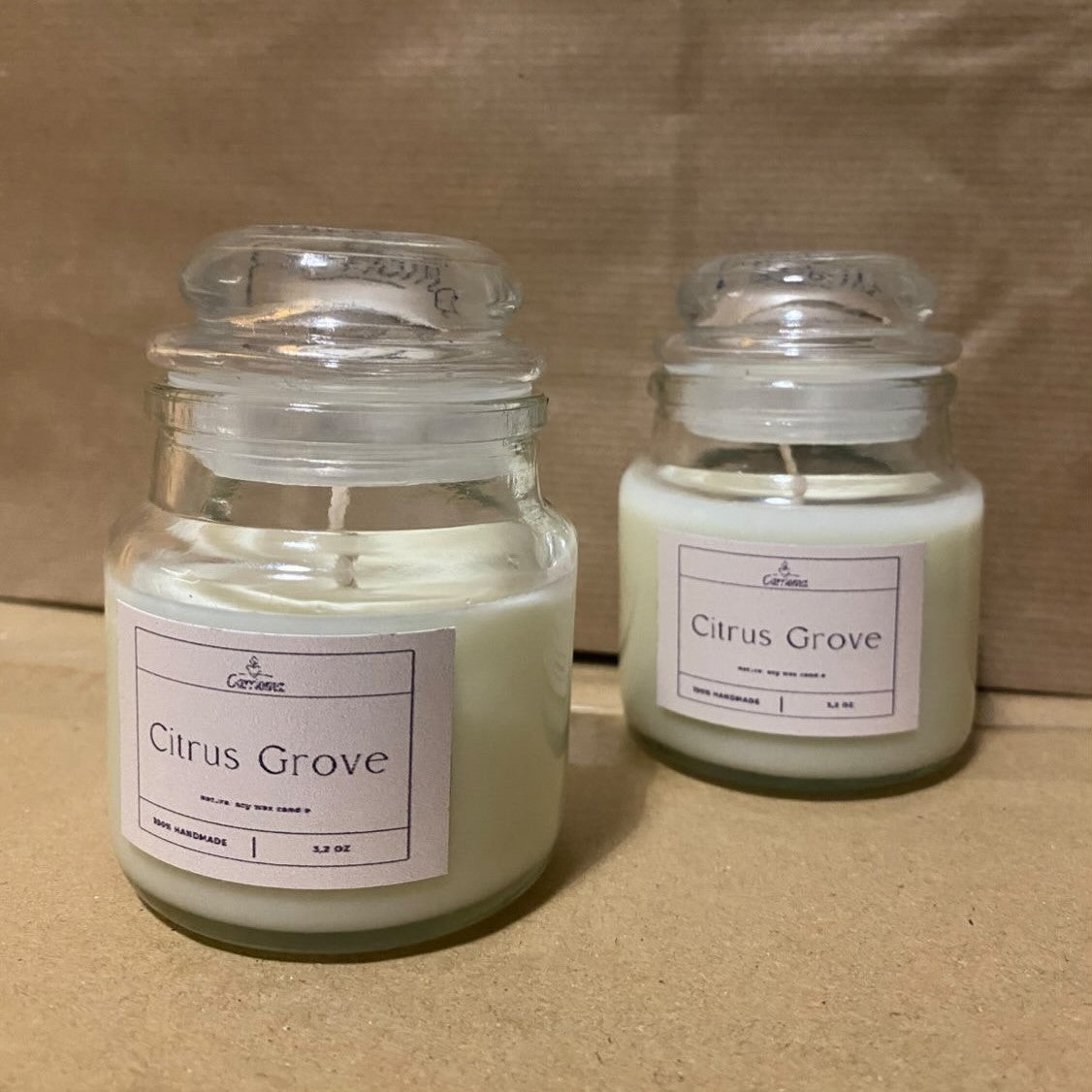 Αρωματικό κερί σόγιας 80gr (17 επιλογές αρώματος)