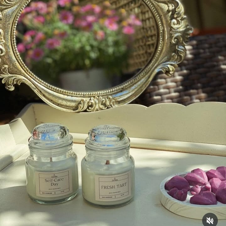 Αρωματικό κερί σόγιας 80gr (17 επιλογές αρώματος)