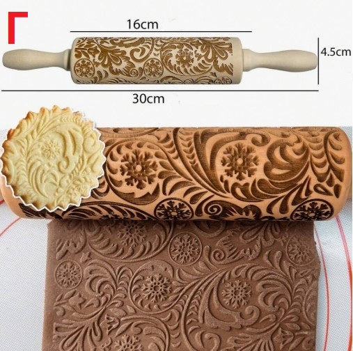 (CL): Ξύλινοι πλάστες με σχέδιο (3 επιλογές)