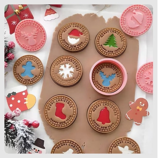 (CL): Χριστουγεννιάτικα Κουπάτ (σετ 10τμχ)