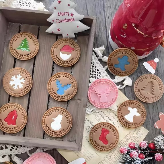 (CL): Χριστουγεννιάτικα Κουπάτ (σετ 10τμχ)