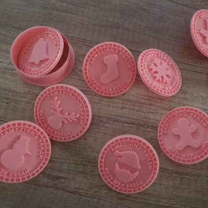 (CL): Χριστουγεννιάτικα Κουπάτ (σετ 10τμχ)