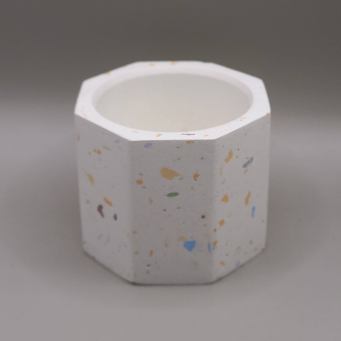 Κασπώ "Octagon" - ΛΕΥΚΟ (terrazzo11)