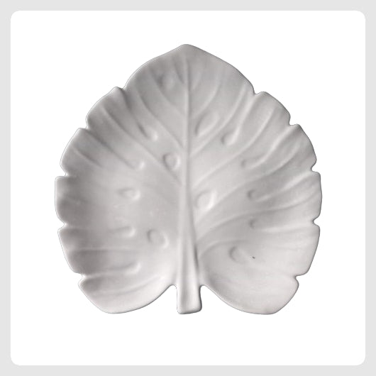 Πιάτο "Leaf" - ΛΕΥΚΟ