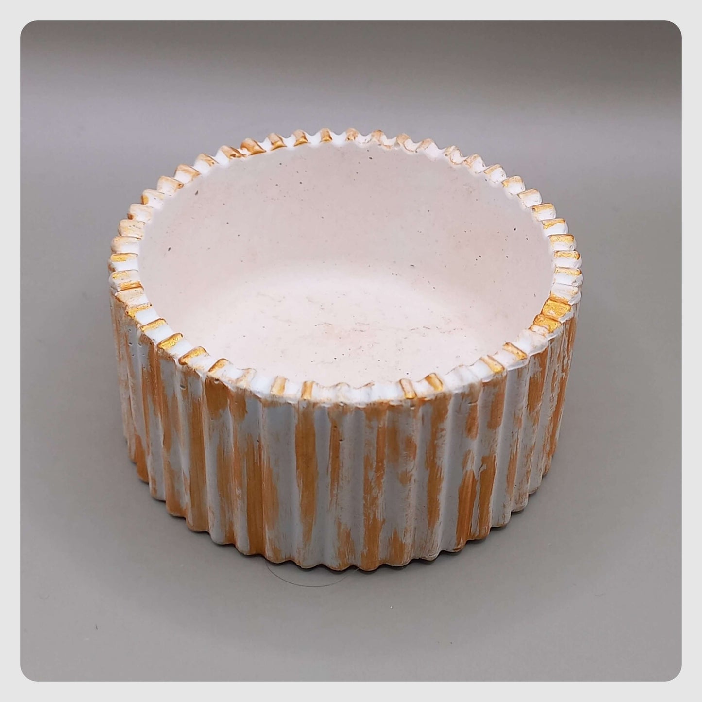 Μπωλ "Jewel" - ΛΕΥΚΟ/ΧΡΥΣΟ