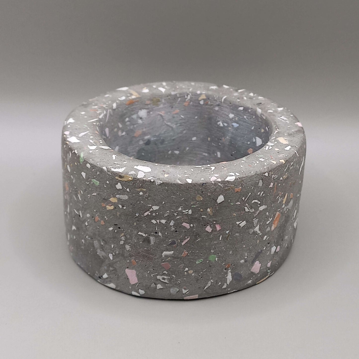 Κασπώ "Round" - ΓΚΡΙ (terrazzo19)