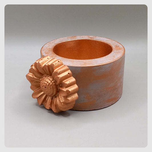 Κασπώ "Round" - ΓΚΡΙ/ΧΑΛΚΙΝΟ