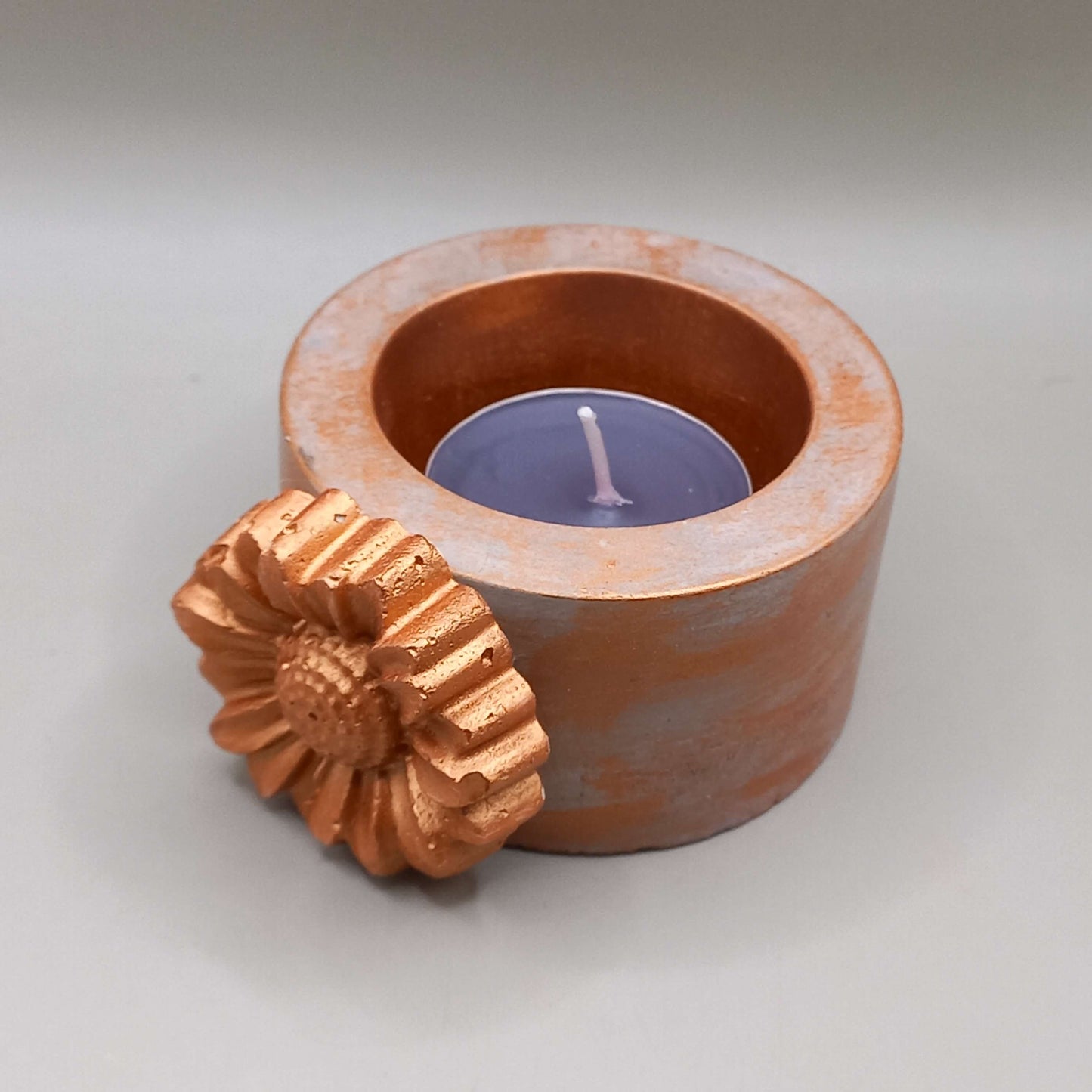 Κασπώ "Round" - ΓΚΡΙ/ΧΑΛΚΙΝΟ