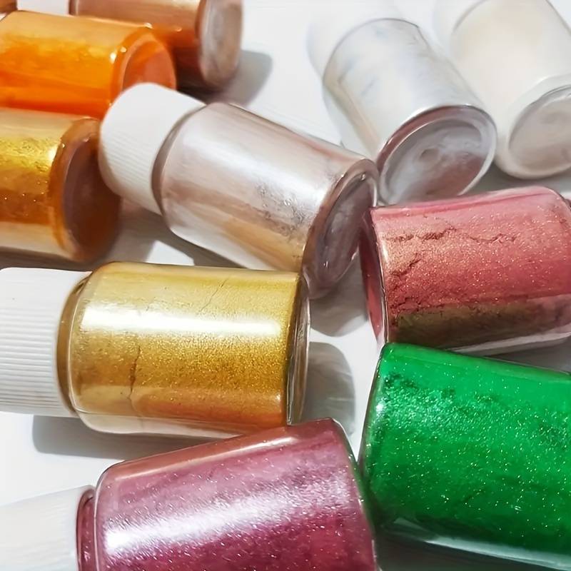 (LG): Χρώματα για ρητίνη (mica powder)