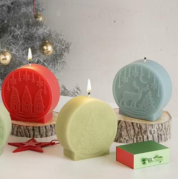 (MO): ΧMAS Στρογγυλά (5 σχέδια)