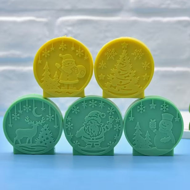 (MO): ΧMAS Στρογγυλά (6 σχέδια)