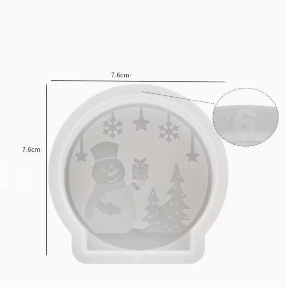 (MO): ΧMAS Στρογγυλά (6 σχέδια)