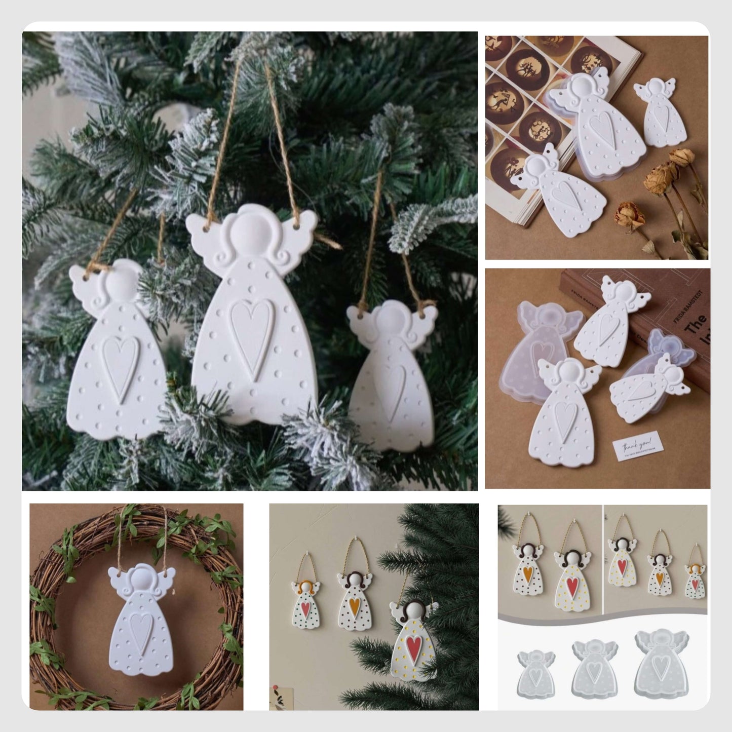 (MO): Κρεμαστά αγγελάκια (3 μεγέθη)