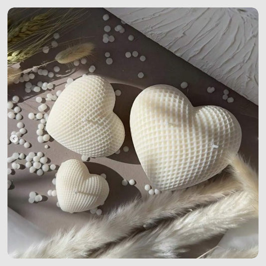 (MO): Καρδιά πλεκτή (3 μεγέθη)