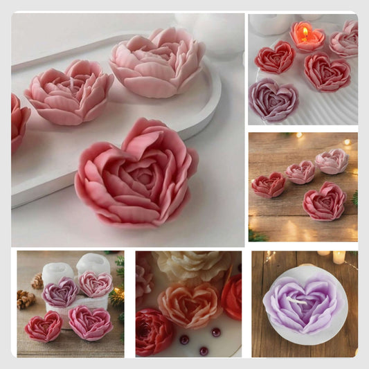 (MO): Τριαντάφυλλα Καρδιές (2 μεγέθη)