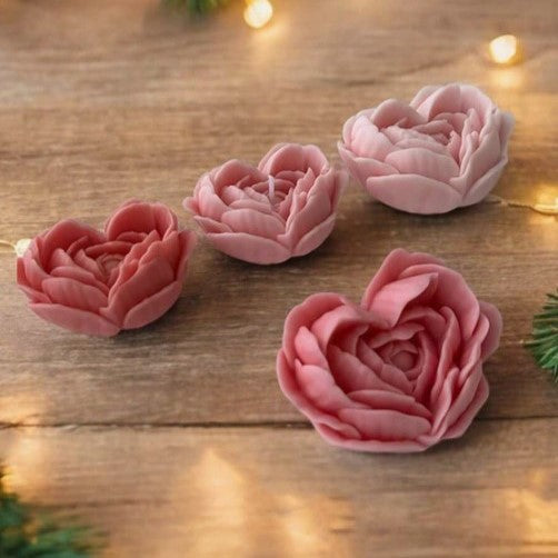 (MO): Τριαντάφυλλα Καρδιές (2 μεγέθη)