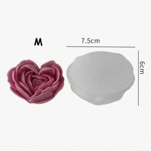 (MO): Τριαντάφυλλα Καρδιές (2 μεγέθη)