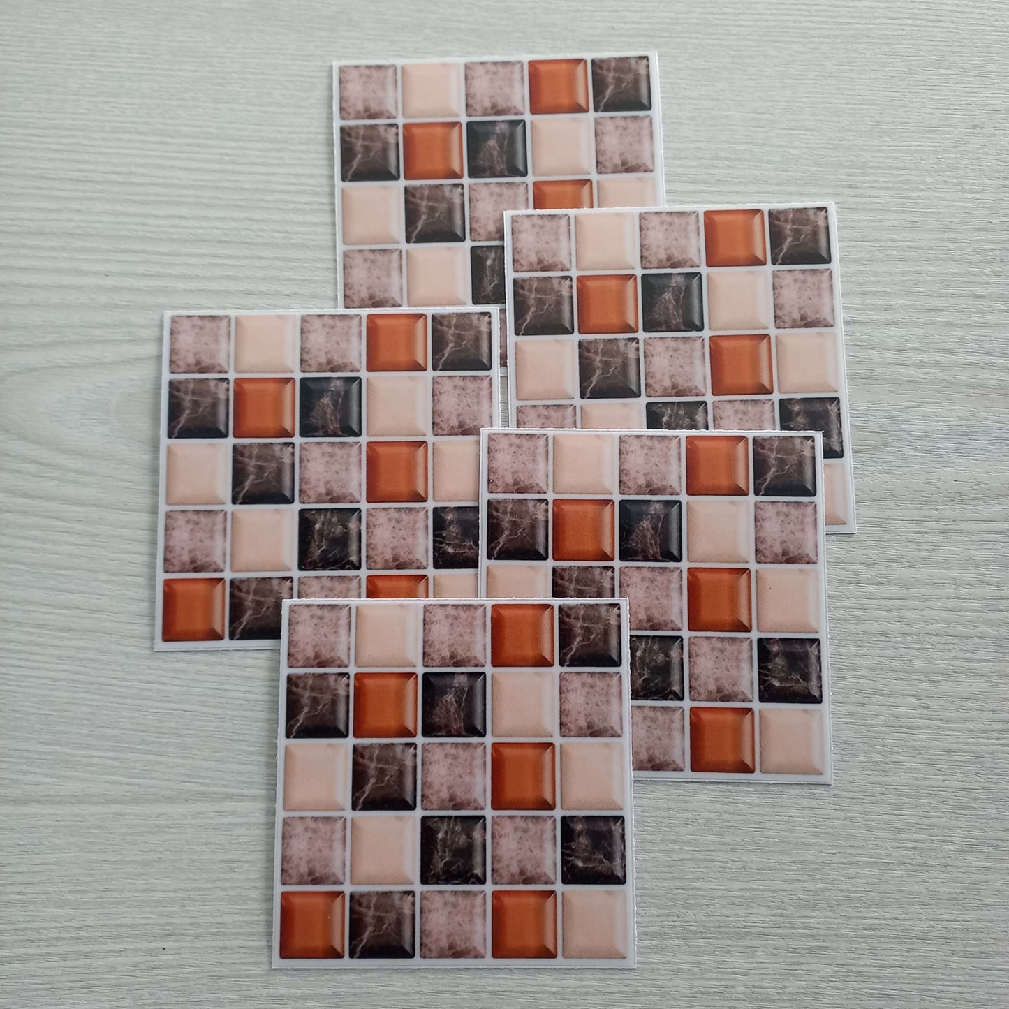 (ST): Αυτοκόλλητα "πλακάκια" Mosaic_2 (σετ 5τμχ)