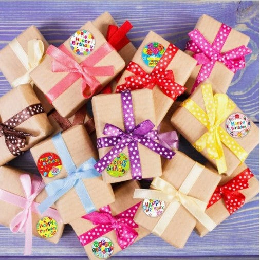 (ST): Αυτοκόλλητα "Happy Birthday_2" (50τμχ)