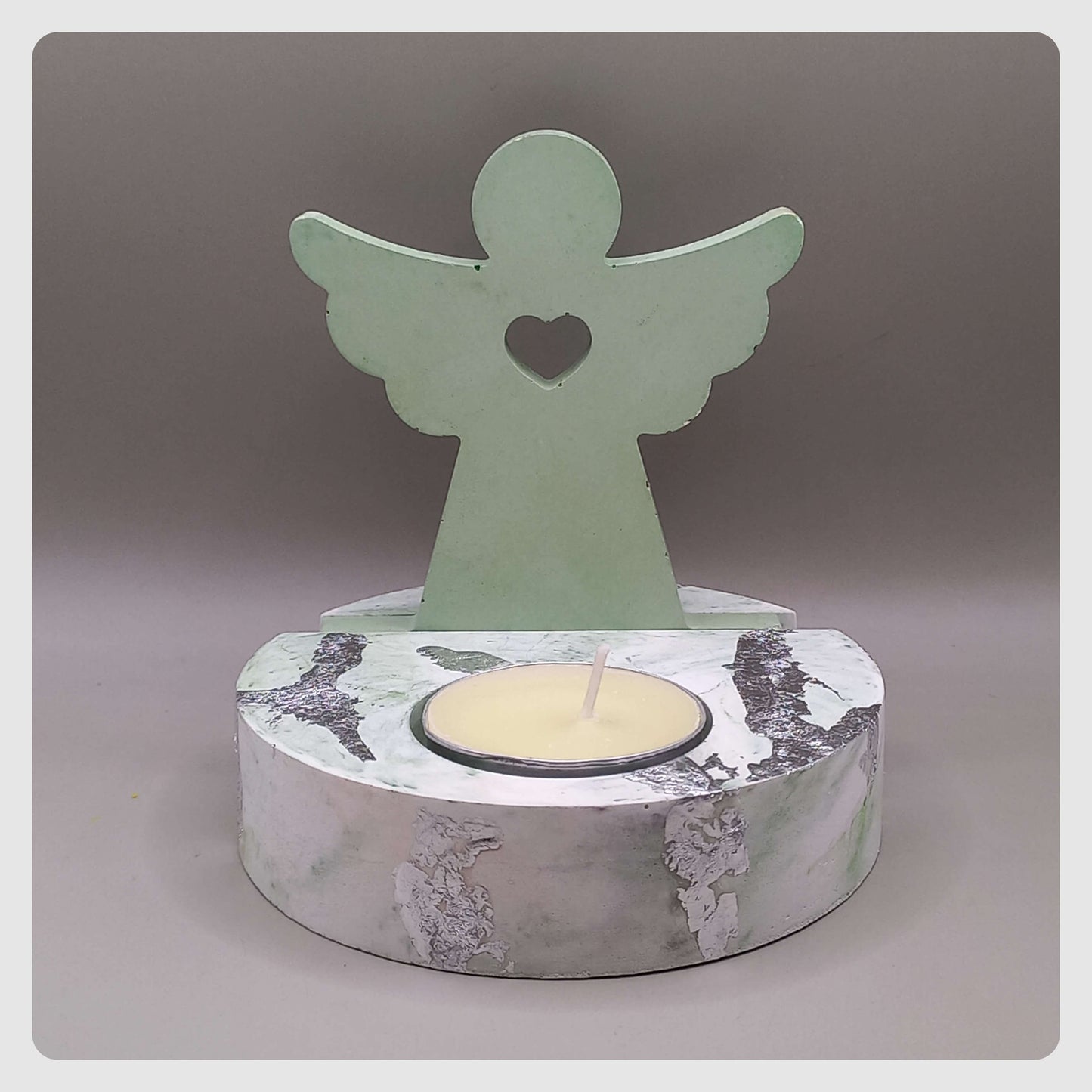 Βάση για ρεσώ "Angel" (λευκό/πράσινο)