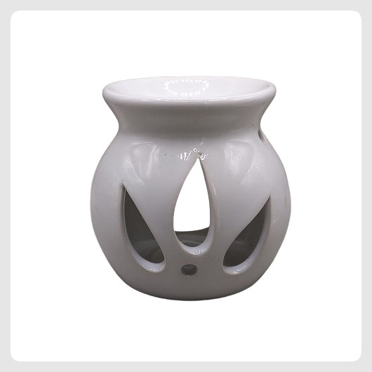 Καυστήρας για wax melts & έλαια (ΛΕΥΚΟ)
