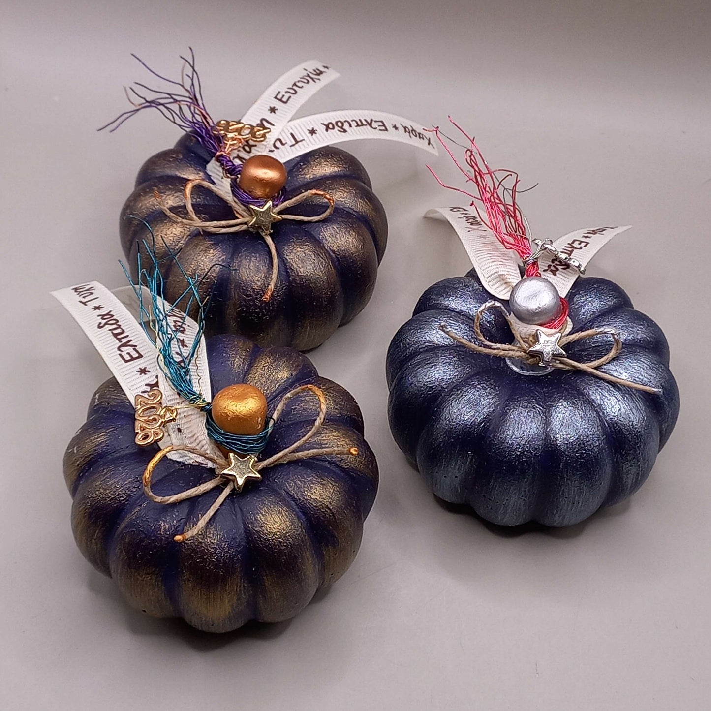 Γούρι 2026~Κολοκύθες (3 χρώματα)