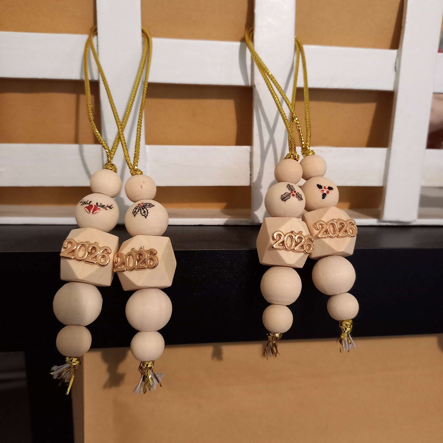 Γούρι 2026~Μικρό ξύλινο