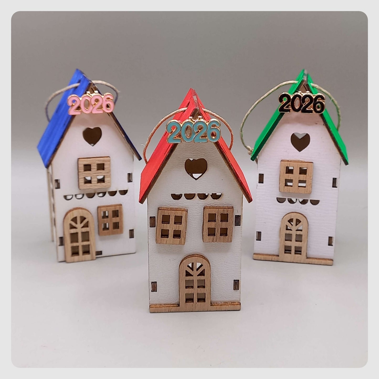 Γούρι 2026~Σπιτάκια (3 χρώματα)_2